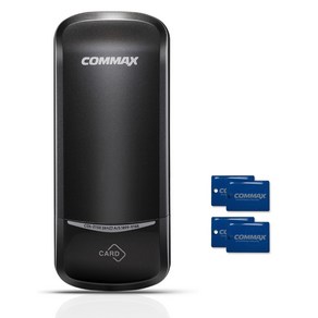 COMMAX 디지털도어락 + 카드키 4p CDL-215S 자가설치