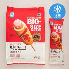 대림선 빅핫도그 (냉동), 130g, 4개입, 1개