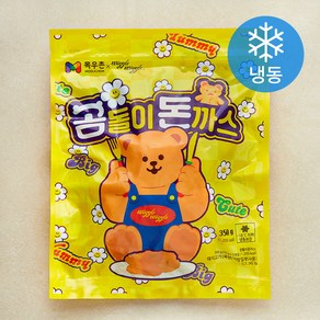 목우촌 곰돌이 돈까스 (냉동), 350g, 1개