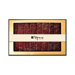 칸육포 프리미엄 수제 한우 육포 선물세트 + 쇼핑백, 8개, 70g