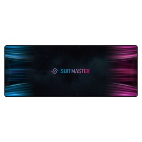 앱코 SUITMASTER 게이밍 장패드 GSM-300R, 혼합색상, 1개