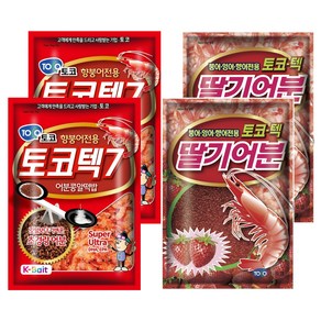 토코 베스트 커플3 떡밥 세트 토코텍7 2p + 딸기어분 2p, 1세트