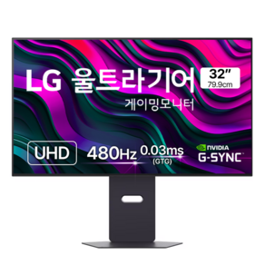 LG전자 4K UHD 울트라기어 게이밍 모니터, 79.9cm, 32GS95UV