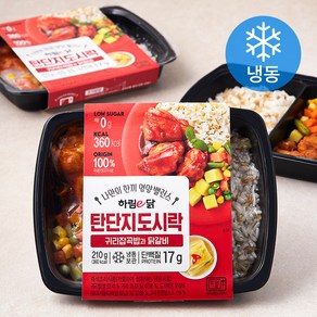 하림e닭 탄단지 도시락 귀리잡곡밥과 닭갈비 (냉동)