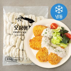 농우 오징어까스 50개입 (냉동), 2.5kg, 1개