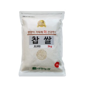 대한농산 찹쌀, 3kg, 1개