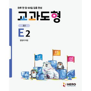 하루 한 장 60일 집중 완성: 교과도형 E2:합동과 대칭, HERO, E단계