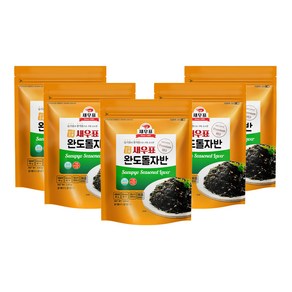 새우표 완도 고소한 돌자반, 40g, 5개