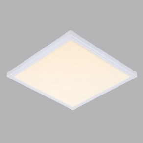 비츠온 원하 퓨쳐 LED 슬림 면조명 엣지등 평판등 40W 450 x 450 mm, 화이트(조명) + 주백색(전구)