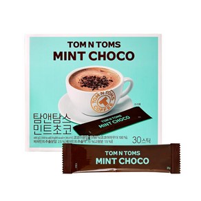 탐앤탐스 민트 핫초코 분말 30p, 600g, 30개입, 1개