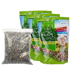 로라펫 스위트 기니피그 사료 650g x 3p + 해바라기씨 380g, 1세트