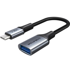 케이블타임 직조 USB 3.1 C타입 to USB 3.0 고속 OTG 케이블 CP60G