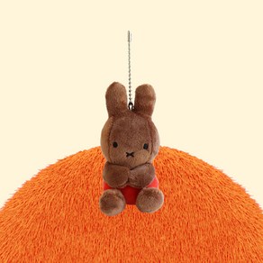 미피 FINGER PUPPET 인형 미피, 브라운, 1개, 8cm