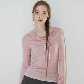 벰버 여성용 DRAPED STRING TOP