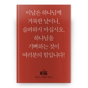 메시지 에스라 느헤미야 에스더 미니북