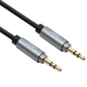 엠비에프 스테레오 오디오 메탈 케이블 3.5mm MBF-ST300MT, 1개, 1개