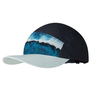 버프 5패널 고 캡 러닝 스포츠 모자, Sufide WATSEA NAVY, 1개