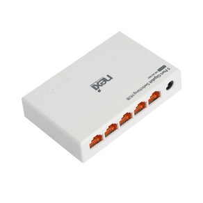 넥시 5포트 기가비트 스위칭 허브 100Mbps, NX-SG1005, 1개