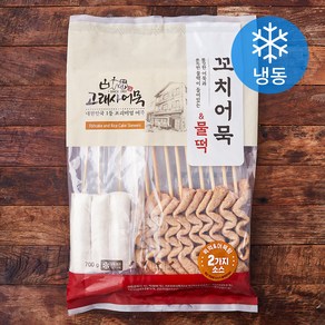 고래사어묵 꼬치어묵 & 물떡 (냉동), 700g, 1개