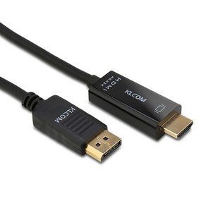 케이엘컴 Ver 1.2 DP to HDMI 케이블 단방향