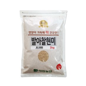 대한농산 발아찰현미, 3kg, 1개