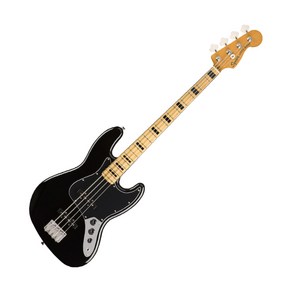 스콰이어 Classic Vibe 70s Jazz Bass 기타 MN, BLACK, 037-4540-506, 1개