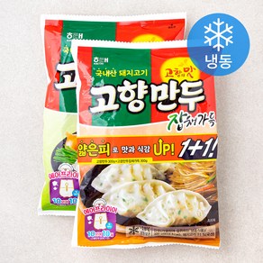 고향만두 300g + 잡채가득 300g 세트 (냉동)