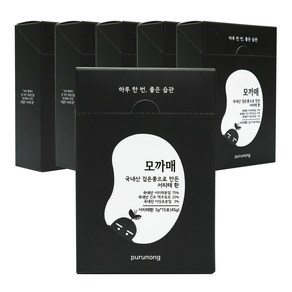 푸르농 모까매 맥주효모 서리태환 15p, 45g, 6개