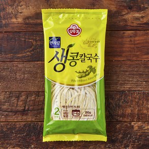 오뚜기 생콩칼국수면 2인, 350g, 1개