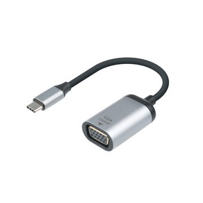 Coms USB 3.1 C타입 to VGA 변환 컨버터 케이블 20cm, TB400, 1개