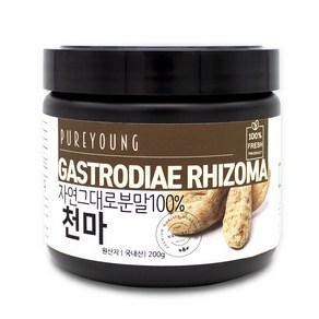 퓨어영 천마 분말, 1개, 200g