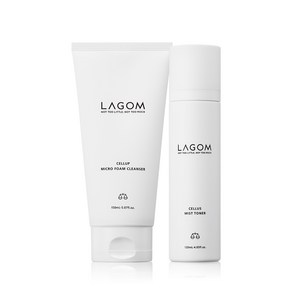 라곰 마이크로 폼 클렌저 150ml + 미스트 토너 120ml 세트, 1세트