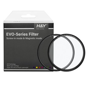 에이치앤와이 HD Evo 1/2 블랙미스트 마그네틱 필터 67mm