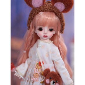 구체관절인형 25.5cm 풀세트 BJD 인형 1/6 구관 메이크업 누드바디 피규어 Ginge 26cm, 누드바디(메이크업), 1개