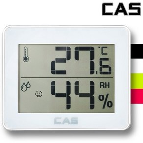CAS 디지털 온습도계 T003, 핑크(P), 1개