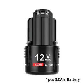 Bosch 교체 배터리 BOSCH BAT412A BAT413A D70745GOP 2607336013 2607336014 PS202 3000mAh BAT411 12V, 1pcs Battey, 2) 1pcs Battey