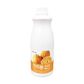 [DA] 대상 한라봉 생과일 베이스 / 쥬스 에이드 스무디 음료 액기스, 1개, 1.8kg