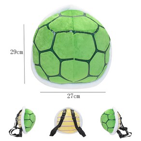 탈착식 인형 만화 봉제 장난감 스트랩 마리오 브라더스 터틀 쉘 배낭 코스프레 쿠파 트로파 학교 가방 파우치 2 in, maio bag-1, 1개