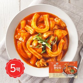 쉐프스토리 탱글 분모자 떡볶이 275g*5팩