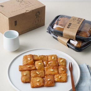 [50년전통]백년가게 장인 약과 수제 못난이 옛날약과 2팩세트(440g), 440g, 1개