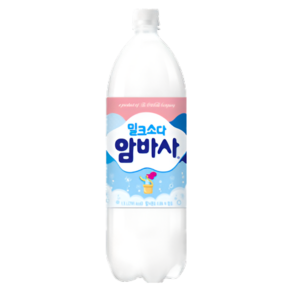 코카콜라 암바사 밀크소다, 1.5L, 6개