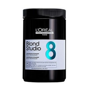 로레알 블론드 스튜디오 8 탈색약 500g + 로레알 옥시던트 6% 산화제 1000ml, 1개, 1L