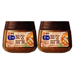 샘표 꽃게 토장 찌개양념, 450g, 2개