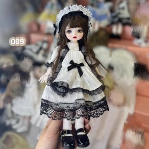 구체관절인형 30cm 메이크업 풀세트 1/6 USD BJD 구관 의상 30종