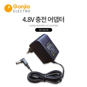 간지아일렉 스위스밀리터리 충전기 4.8V 14.4V 12V 어댑터 모음, 04.간지아일렉[국내생산]4.8V전용어댑터, 1개