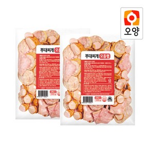 햇살누리 붙이지마 부대찌개 모듬햄, 1kg, 2개