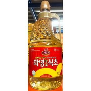 쉐프원 화영 양조 식초 1.8L 업소 식당용 업소용, 1개