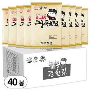 이반장 광천김 재래 조미 전장김, 1kg, 1개