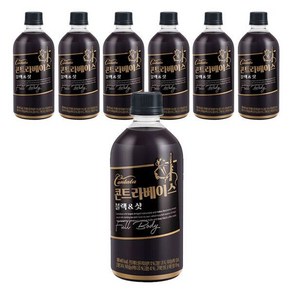 롯데 칸타타 콘트라베이스 블랙샷 500ml 24개