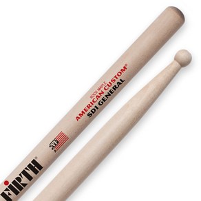 VicFirth 드럼스틱 General 우든팁 단풍나무 SD1